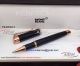 Perfect Replica Montblanc Precious Rose Gold Clip Rollerball Pen (5)_th.jpg